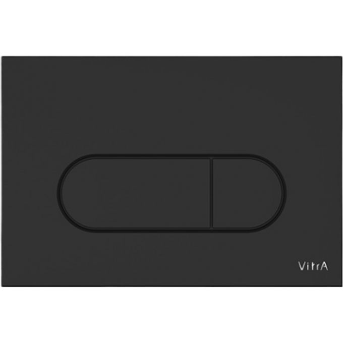 Панель смыва VITRA ROOT ROUND матовый черный 740-2211 Панель смыва VITRA ROOT ROUND матовый черный 740-2211