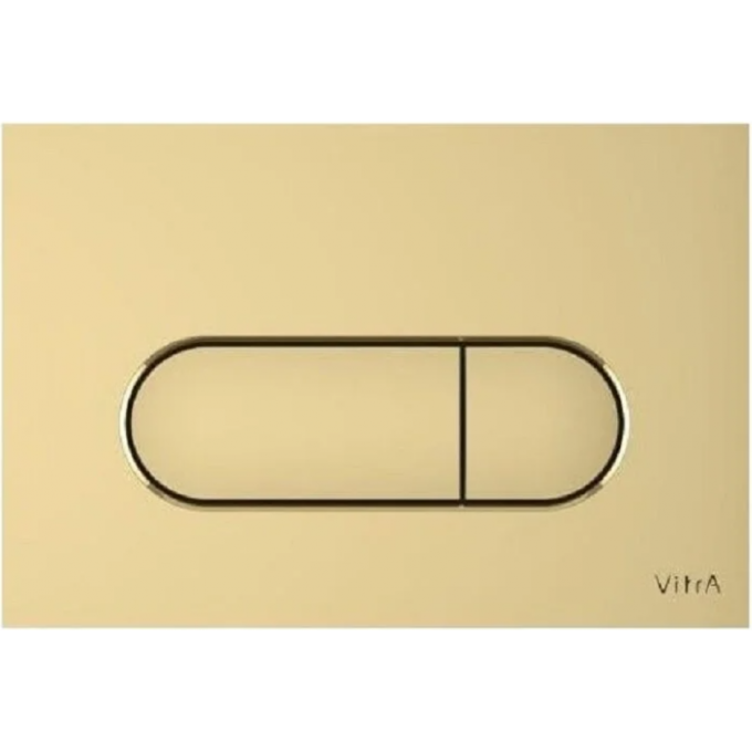 Панель смыва VITRA ROOT ROUND Золото матовое 740-2225 Панель смыва VITRA ROOT ROUND Золото матовое 740-2225
