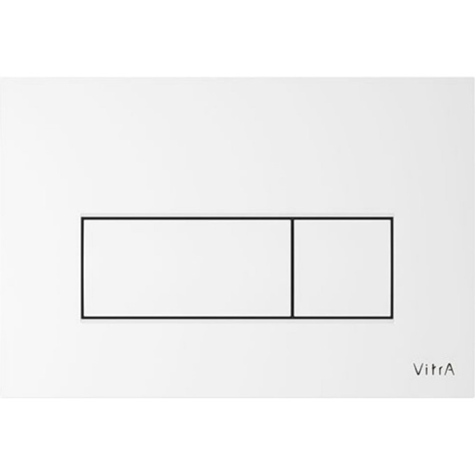 Панель смыва VITRA ROOT SQUARE белая 740-2300 Панель смыва VITRA ROOT SQUARE белая 740-2300