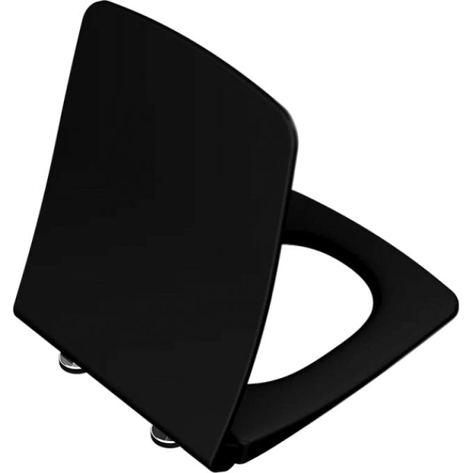 Сиденье VITRA METROPOLE микролифт матовое черное 122-483-009 Сиденье VITRA METROPOLE микролифт матовое черное 122-483-009
