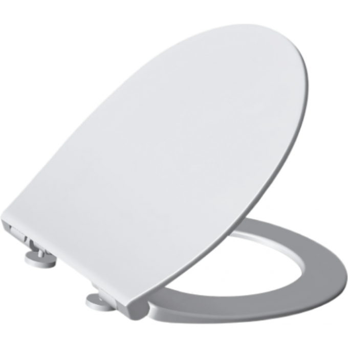 Универсальное тонкое сиденье VITRA дюропласт с микролифтом легкосъемное 805-003-009 Универсальное тонкое сиденье VITRA дюропласт с микролифтом легкосъемное 805-003-009