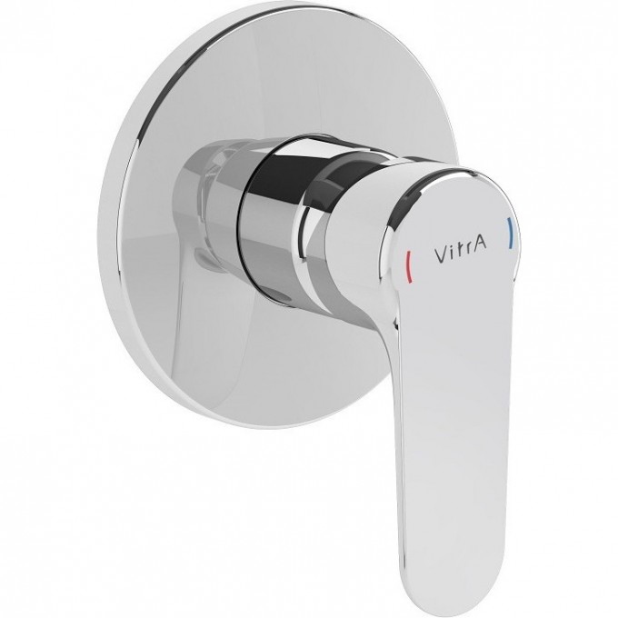Встроенный смеситель VITRA ROOT ROUND для душа хром A42728EXP Встроенный смеситель VITRA ROOT ROUND для душа хром A42728EXP