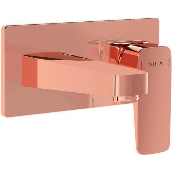 Встроенный смеситель VITRA ROOT SQUARE для раковины медь A4273829EXP Встроенный смеситель VITRA ROOT SQUARE для раковины медь A4273829EXP